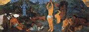 Paul Gauguin Wher kommen wir wer sind wir Wohin gehen wir Spain oil painting artist